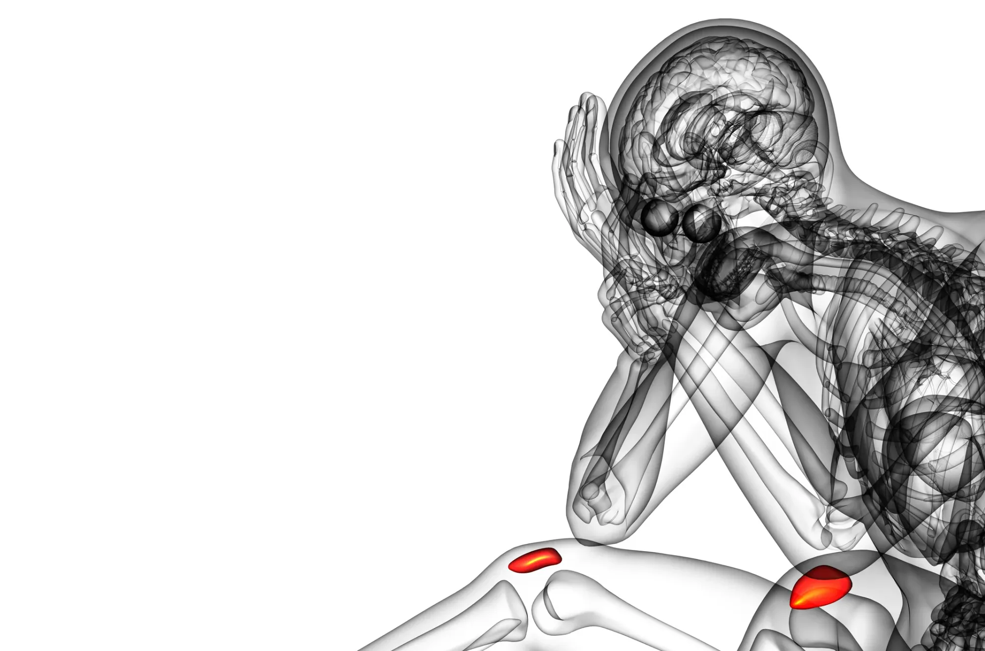 Strong and still hurting, the pattern behind the paradox