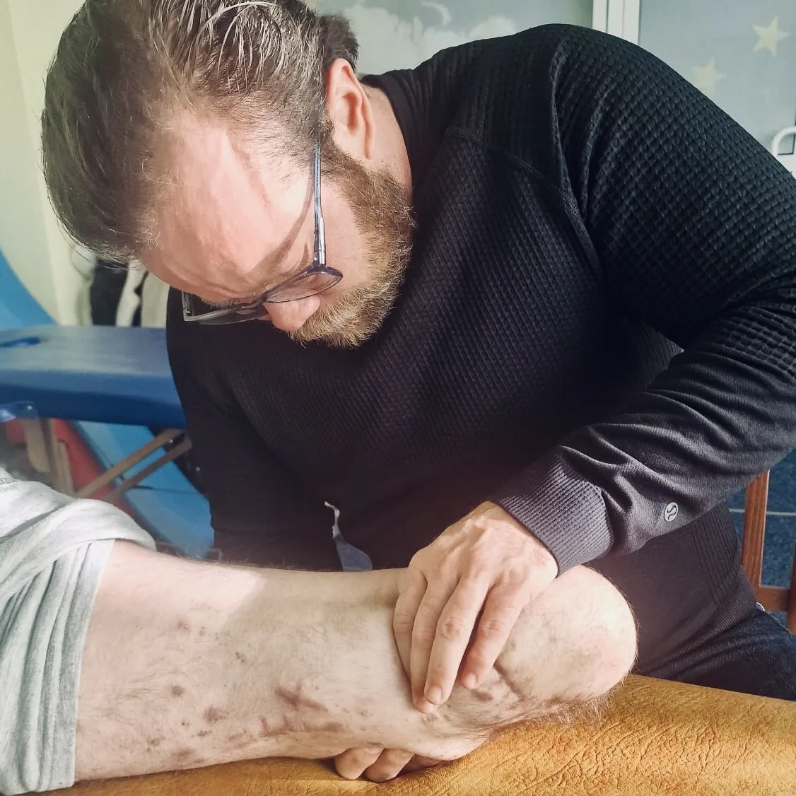 Working on combat veterans in Ukraine