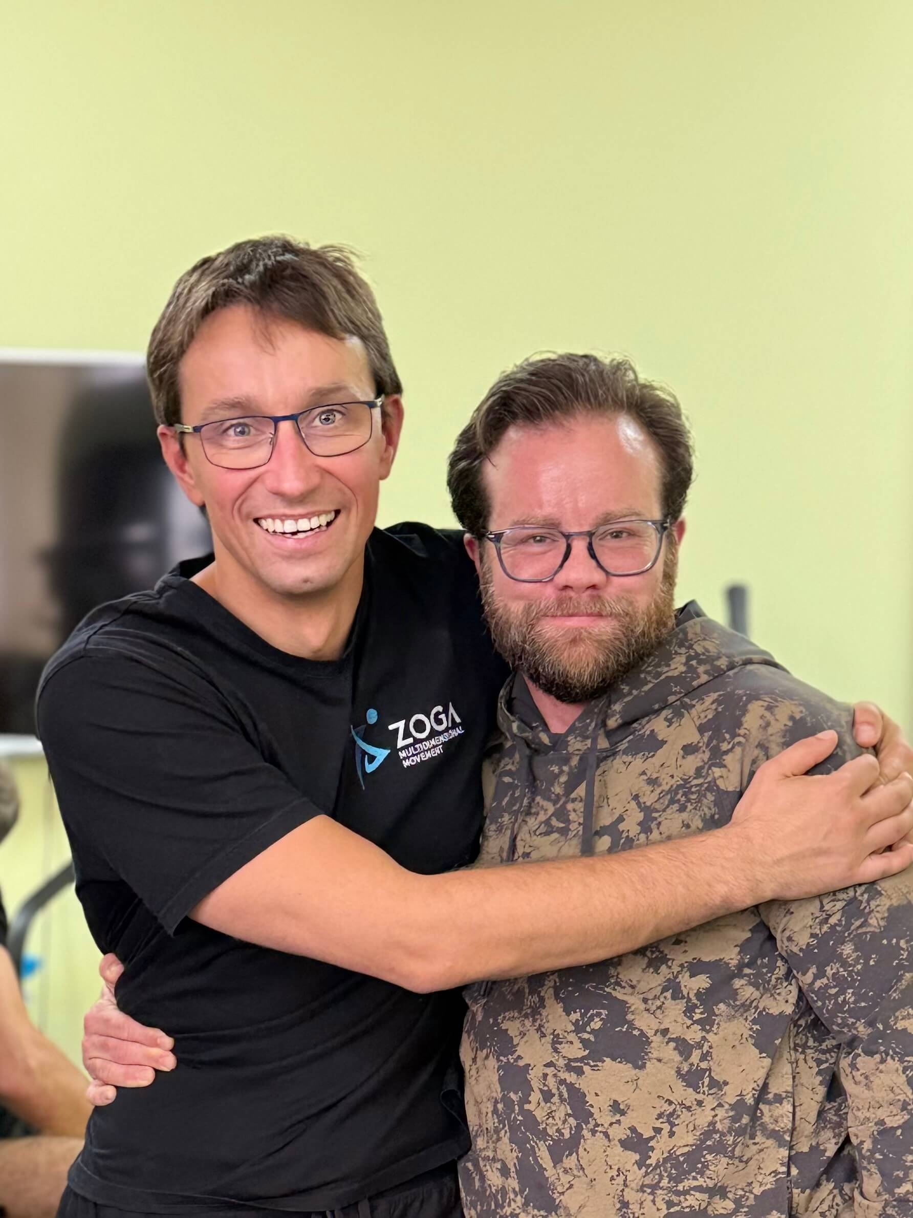 Wojtek Cackowski, physiotherapist and creator of Zoga movement system, Anatomy Trains instructor